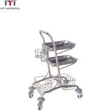 New Type Stainless Steel Instrument Trolley